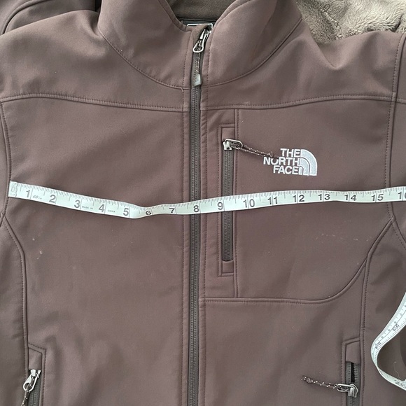Men's The North Face Soft Shell Brown Apex Jacket - Picture 5 of 5